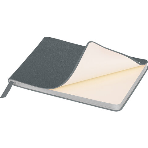 Еженедельник датированный 2026 МАЛЫЙ ФОРМАТ 105х160 мм, А6, BRAUBERG "Blaze", фольга, серый, 117218 - фото 3