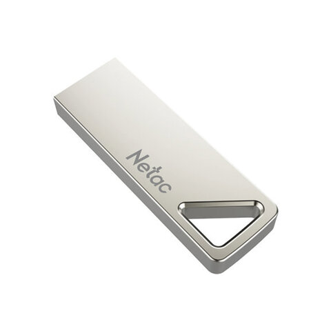 Флеш-диск 64 GB NETAC U326, USB 2.0, металлический корпус, серебристый, NT03U326N-064G-20PN - фото 5