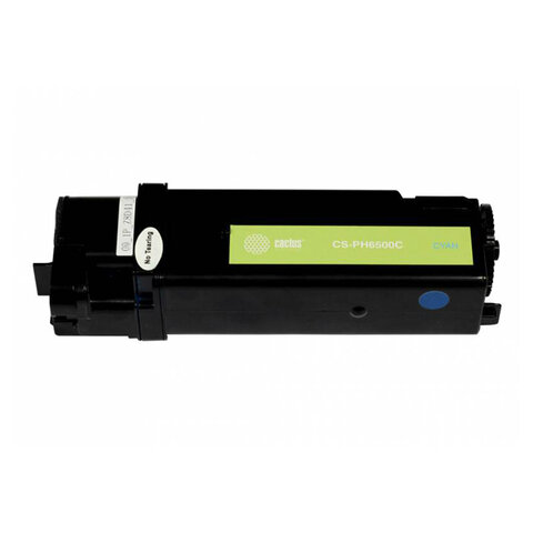 Картридж лазерный CACTUS (CS-PH6500C) для XEROX Phaser 6500/WC6505, голубой, ресурс 2500 стр. - фото 2