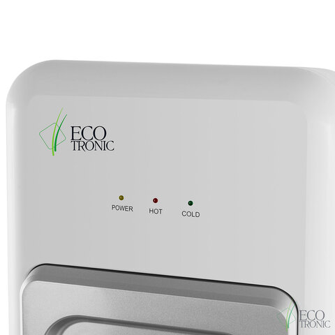 Пурифайер для воды ECOTRONIC V10-U4L напольный, НАГРЕВ/ОХЛАЖДЕНИЕ КОМПРЕССОРНОЕ, 2 крана, белый 7258 - фото 8