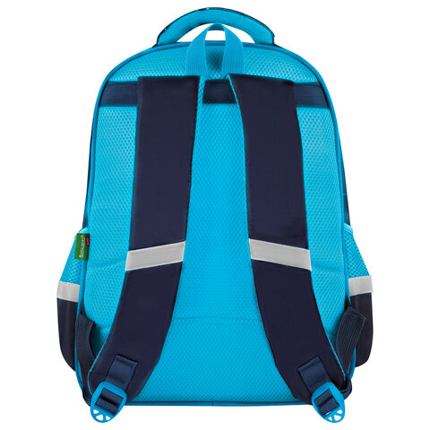 Рюкзак BRAUBERG KIDS FLOSSY, 2 отделения, 3 кармана, "Sky girl", 3D-панель, 40х28х18 см, 273179 - фото 4
