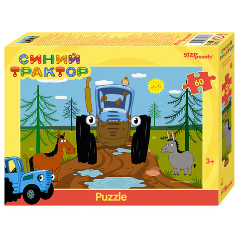 Пазл картонный, 60 элементов, лицензия "Мульт", АССОРТИ, поле 23х33 см, STEP PUZZLE - фото 7