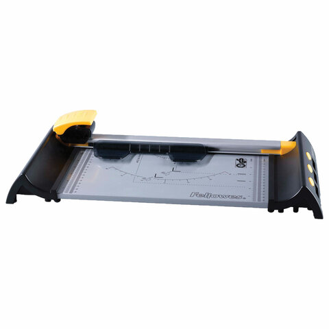 Резак роликовый FELLOWES ELECTRON A4, 4 стиля резки, до 10 л., длина резки 320 мм, FS-54104 - фото 1