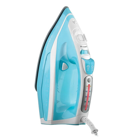 Утюг BRAYER BR4000, 2600 Вт, керамическое покрытие, самоочистка, антикапля, автоотключение, голубой - фото 12