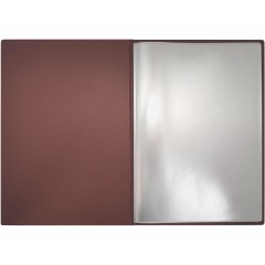 Папка адресная &#039;Меню&#039; с 10 файлами 235х320, коричневый - фото 2