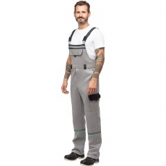 Костюм рабочий летний муж. л26-КПК сер/черн (р.44-46) 170-176 - фото 6