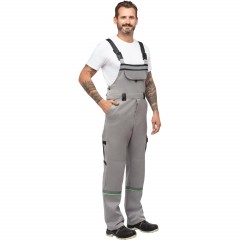 Костюм рабочий летний муж. л26-КПК сер/черн (р.44-46) 170-176 - фото 7