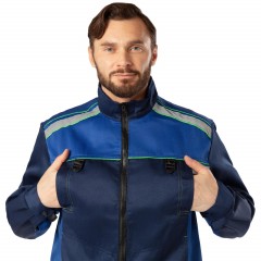 Костюм лет муж (куртка,пк) л26 син/вас 112-116/182-188 - фото 12