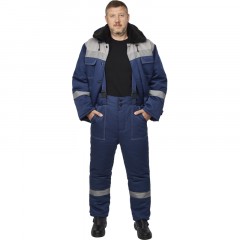 Костюм зим муж (куртка, бр) з35 син/сер 96-100/158-164 (Арсенал-СП) - фото 8