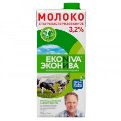 Молоко ул.паст. ЭкоНива 3,2% 1 л Молоко ул.паст. ЭкоНива 3,2% 1 л - фото 2