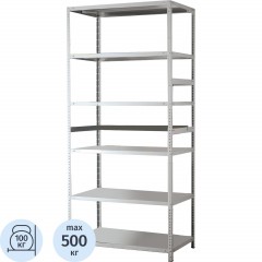 Стеллаж металлический MS Standart 200/100x50/6 полок