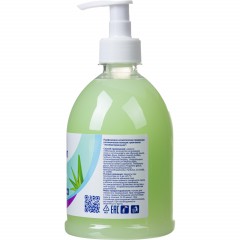 Крем-мыло жидкое LUSCAN Алоэ вера антибактериальное 500мл с дозатором - фото 2