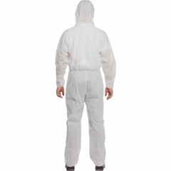 Комбинезон одноразовый с кап DELTA PLUS DT215 бел р-р XXL (DT215XX) Комбинезон одноразовый с кап DELTA PLUS DT215 бел р-р XXL (DT215XX) - фото 2