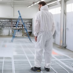 Комбинезон одноразовый с кап DELTA PLUS DT215 бел р-р XXL (DT215XX) Комбинезон одноразовый с кап DELTA PLUS DT215 бел р-р XXL (DT215XX) - фото 9