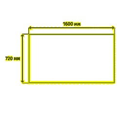 Стол рабочий SL Imago СП-4 орех 1600 - фото 2