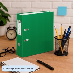 Папка-регистратор с арочн.мех.Attache Экономи 80 мм,зеленый,ПБП1,карм.кор Папка-регистратор с арочн.мех.Attache Экономи 80 мм,зеленый,ПБП1,карм.кор - фото 12