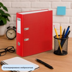 Папка-регистратор с арочн.мехAttacheSelection Экономи 90мм,крас,ПБП1,карм.к Папка-регистратор с арочн.мехAttacheSelection Экономи 90мм,крас,ПБП1,карм.к - фото 12