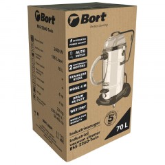 Пылесос строительный BORT BSS-2260-Twin (91272522) Пылесос строительный BORT BSS-2260-Twin (91272522) - фото 4