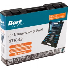 Набор инструмента ручного BORT BTK-42 (93722418) Набор инструмента ручного BORT BTK-42 (93722418) - фото 3