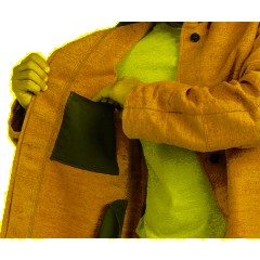 Костюм сварщика брезентовый КБР (арт.КС02) 48-50/170-176 - фото 19