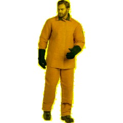 Костюм сварщика брезентовый КБР (арт.КС02) 56-58/170-176 - фото 5