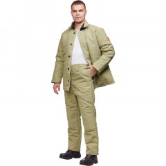 Костюм сварщика брезентовый утепл. кур/бр (модель КС02ПР) (48-50) 170-176 Костюм сварщика брезентовый утепл. кур/бр (модель КС02ПР) (48-50) 170-176 - фото 6