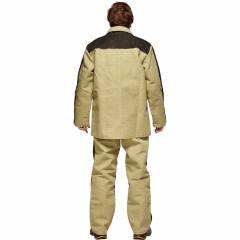 Костюм сварщика брезент+спилок КБР (арт.КС09) 52-54/182-188 - фото 5