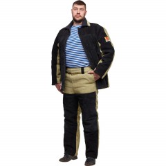 Костюм сварщика брезент+спилок утепл. КБР (арт. КС21ПР) 48-50/182-188 Костюм сварщика брезент+спилок утепл. КБР (арт. КС21ПР) 48-50/182-188 - фото 5