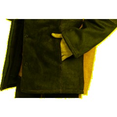 Костюм сварщика брезент+спилок утепл. КБР (арт. КС21ПР) 48-50/182-188 - фото 9