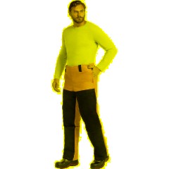 Костюм сварщика брезент+спилок утепл. КБР (арт. КС21ПР) 48-50/182-188 - фото 13