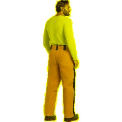 Костюм сварщика брезент+спилок утепл. КБР (арт. КС21ПР) 48-50/182-188 - фото 14