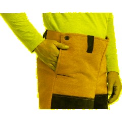 Костюм сварщика брезент+спилок утепл. КБР (арт. КС21ПР) 48-50/182-188 - фото 15