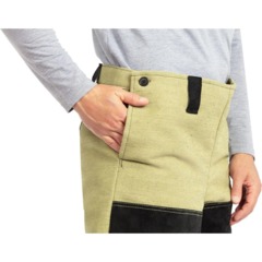 Костюм сварщика брезент+спилок утепл. кур/бр (мод. КС21ПР) (52-54) 182-188 - фото 15