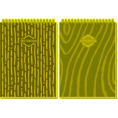 Блокнот А5,60л,клетка,метал.гребень,цв.обложка Стильный Офис 2741 в ассорт - фото 2