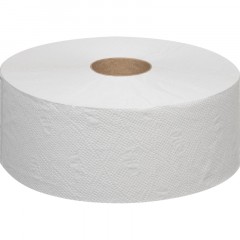 Бумага туалетная д/дисп 1сл белая втор втул 420м 6рул/уп_420W1 - фото 2