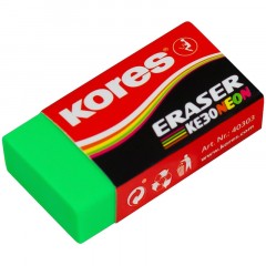 Ластик Kores прямоугольный КЕ-30 1/3 шт., блистер в ассортименте Ластик Kores прямоугольный КЕ-30 1/3 шт., блистер в ассортименте - фото 4