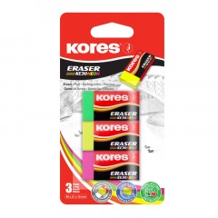 Ластик Kores прямоугольный КЕ-30 1/3 шт., блистер в ассортименте Ластик Kores прямоугольный КЕ-30 1/3 шт., блистер в ассортименте - фото 7
