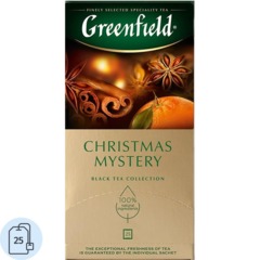 Чай Greenfield Christmas Mystery черный 25 пак. 0434-10, 501585