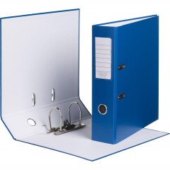 Папка-регистратор ,80 мм Элементари ,син Экономи,б/мет угол,ПБП1,карм.кор - фото 4