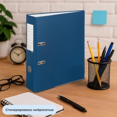 Папка-регистратор ,80 мм Элементари ,син Экономи,мет уголк.,ПБП1,карм.кор Папка-регистратор ,80 мм Элементари ,син Экономи,мет уголк.,ПБП1,карм.кор - фото 12