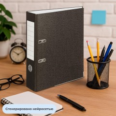 Папка-регистратор мрамор ,80 мм Элементари , мет уголк.,бум./бум.,черн Папка-регистратор мрамор ,80 мм Элементари , мет уголк.,бум./бум.,черн - фото 12