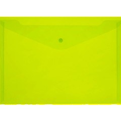 Папка-конверт на кнопке 150 Элементари, син.10шт/уп - фото 3