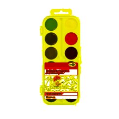 Краски акварельн. Гамма Юный художник 12цв б/кисти