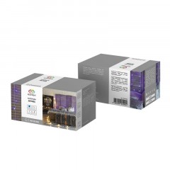 Гирлянда светодиодная Занавес 1,5x1 м, 96 LED, мерцание, Синий, 235-023 Гирлянда светодиодная Занавес 1,5x1 м, 96 LED, мерцание, Синий, 235-023 - фото 5