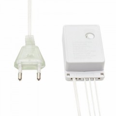 Гирлянда светодиодная Занавес 1,5x1 м, 96 LED, мерцание, Синий, 235-023 Гирлянда светодиодная Занавес 1,5x1 м, 96 LED, мерцание, Синий, 235-023 - фото 9