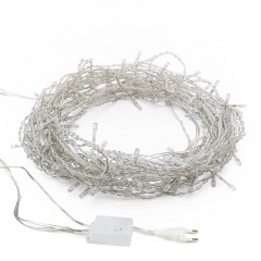 Гирлянда светодиодная Дождь 2,5x2 м, 300 LED, мерцание, Белый 235-055 Гирлянда светодиодная Дождь 2,5x2 м, 300 LED, мерцание, Белый 235-055 - фото 7