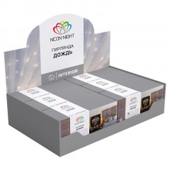 Гирлянда светодиодная Дождь 2,5x2 м, 300 LED, шарики, мерц, Теп бел 235-056 Гирлянда светодиодная Дождь 2,5x2 м, 300 LED, шарики, мерц, Теп бел 235-056 - фото 6