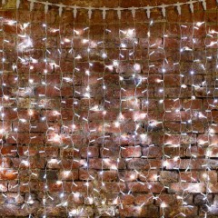Гирлянда светодиодная Дождь 448 LED 2х3м, свечение, БЕЛЫЙ 235-155-6 Гирлянда светодиодная Дождь 448 LED 2х3м, свечение, БЕЛЫЙ 235-155-6 - фото 2