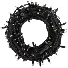 Гирлянда светодиодная Дюраплей LED 20м 200 LED черный каучук Синий 315-153 - фото 2