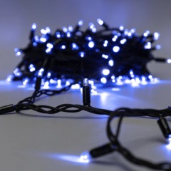 Гирлянда светодиодная Дюраплей LED 20м 200 LED черный каучук Синий 315-153 - фото 3